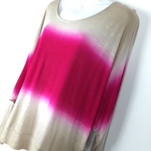 Young Fabulous & Broke  // sz S nude pink tie dye